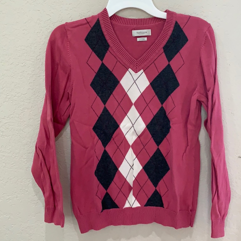 Argyle sweater